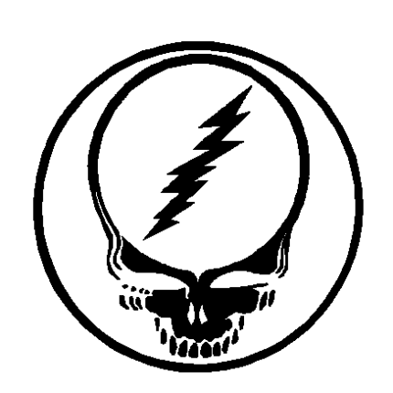 Greatfull Dead Head Decal