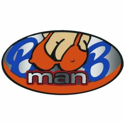 Boob Man Decal