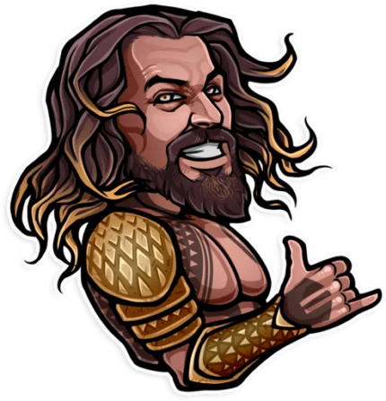 dc comics marvel comics sticker 3