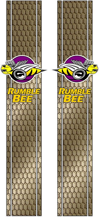 DODGE Rumble Bee Gold Honeycomb COMBO KIT