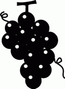 Grape Vine Decal