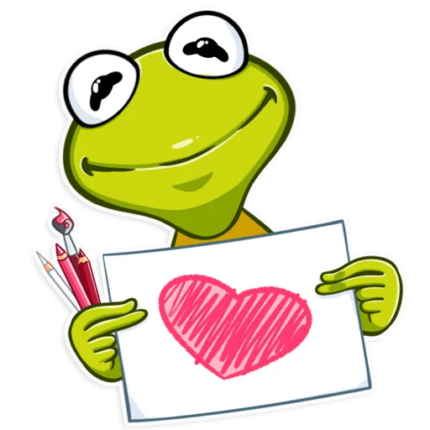 kermit the FROG muppet show_sticker 3