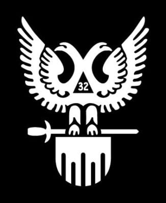 Mason - Scottish Rite Vinyl Sticker