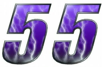 Two Digit - LIGHTNING Race Number Kit