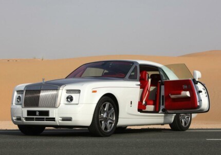 Rolls Royce Phantom Coupe Shaheen Color Vinyl Sticker
