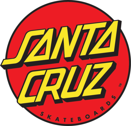 santa cruz SKATEBOARD LOGO STICKER