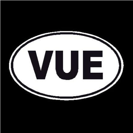 Saturn Vue Oval Decal