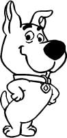 Scooby Doo Stickers Baby Scooby