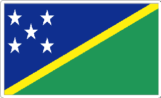 Solomon Islands Flag Sticker