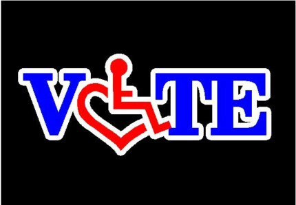 3E LOVE vote color diecut sticker