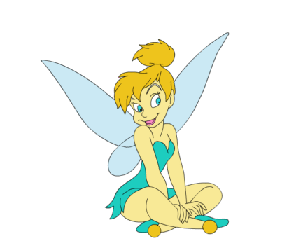 Tinkerbell Decal Sticker 09