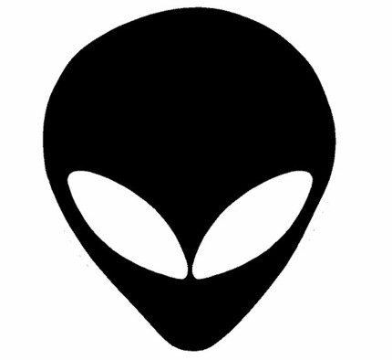 Alien Decals and Stickers ZZ1