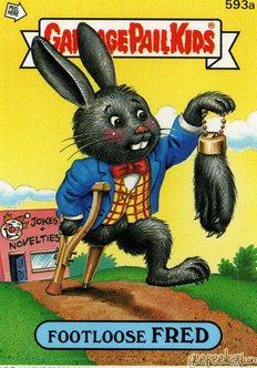 Footloose FRED Funny Sticker Name Decal