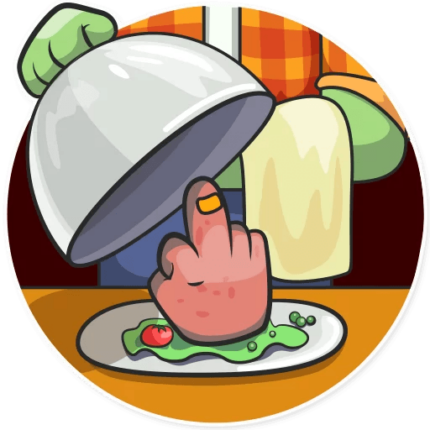 franky the monster_cartoon sticker 6