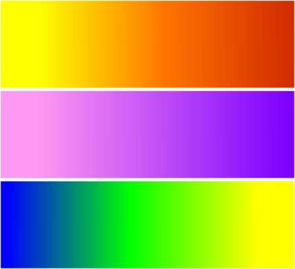 Gradient Colors Vinyl Sheets