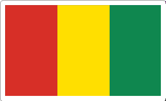 Guinea Flag Decal