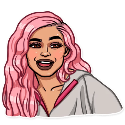 kardashian family_celebrity sticker 18