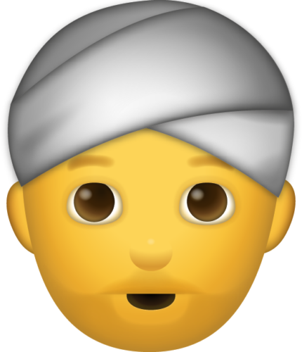 Man_With_Turban_Emoji BEARDED