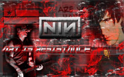 Nine Inch Nails Color Band Decal