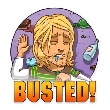 NIRVANA kurt cobain grunge is dead band sticker 22