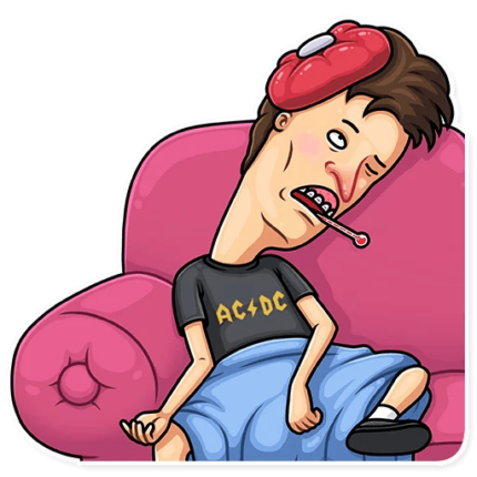 beavis and butthead mtv funny cartoon sticker_23