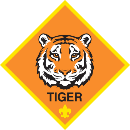 cub-scouts-NEW tiger-logo sticker