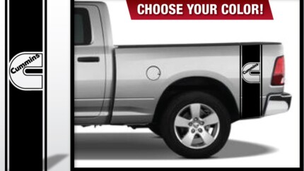 Cummins Bed Stripe COMBO KIT