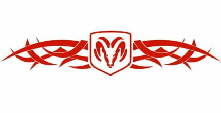 Dodge Tribal Back Auto Graphics