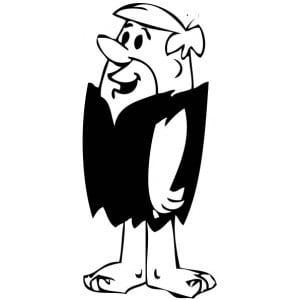 Flintstones Die Cut Stickers8