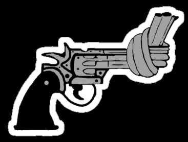 Gun Control Full Color Stickers 08