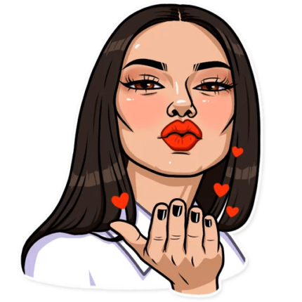 kardashian family_celebrity sticker 2