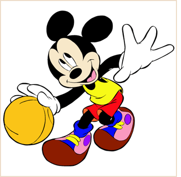 Mickey Mouse Cartoon Decal 01