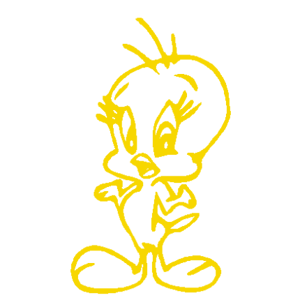 Tweety 5 Vinyl Sticker