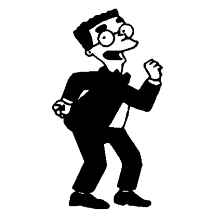 Smithers Dancing decal