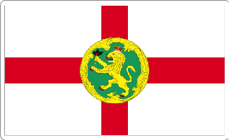 Alderney Flag Decal