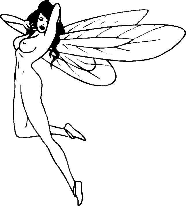 Fairy Fairies Car or Wall Vinyl Decal Stickers 01