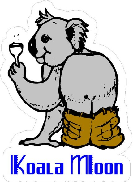 KOALA MOON STICKER