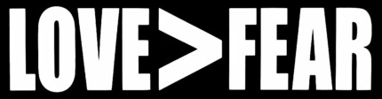 LOVE Greater Than FEAR Bumper Sticker