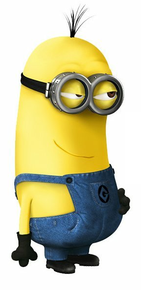 Minion Character Sticker A