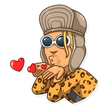 NIRVANA kurt cobain grunge is dead band sticker 12