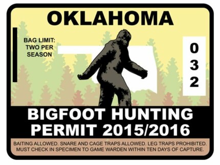 OKLAHOMA BIGFOOT