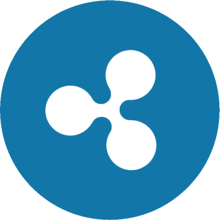Ripple-CRYPTOCURRENCY logo sticker