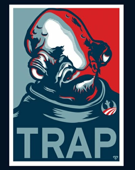 Star Wars TRAP Sticker