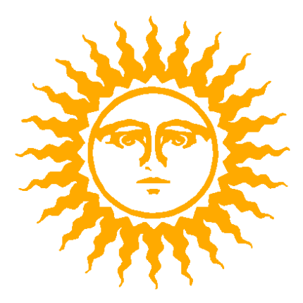 Sunshne vinyl sticker 213