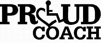 3E LOVE proud coach diecut vinyl decal