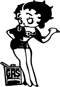 Betty Boop Decals 18