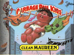 Clean MAUREEN Funny Sticker Name Decal