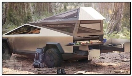 CYBERTRUCK PHOTO STICKER 6