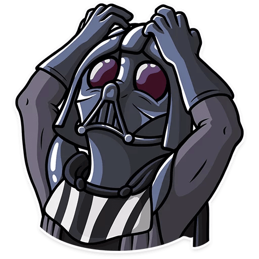 darth vader come to the dark side sticker 26
