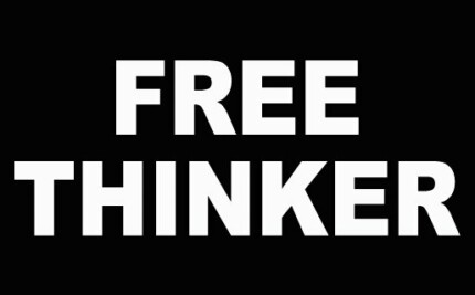 free thinker choose your color die cut design